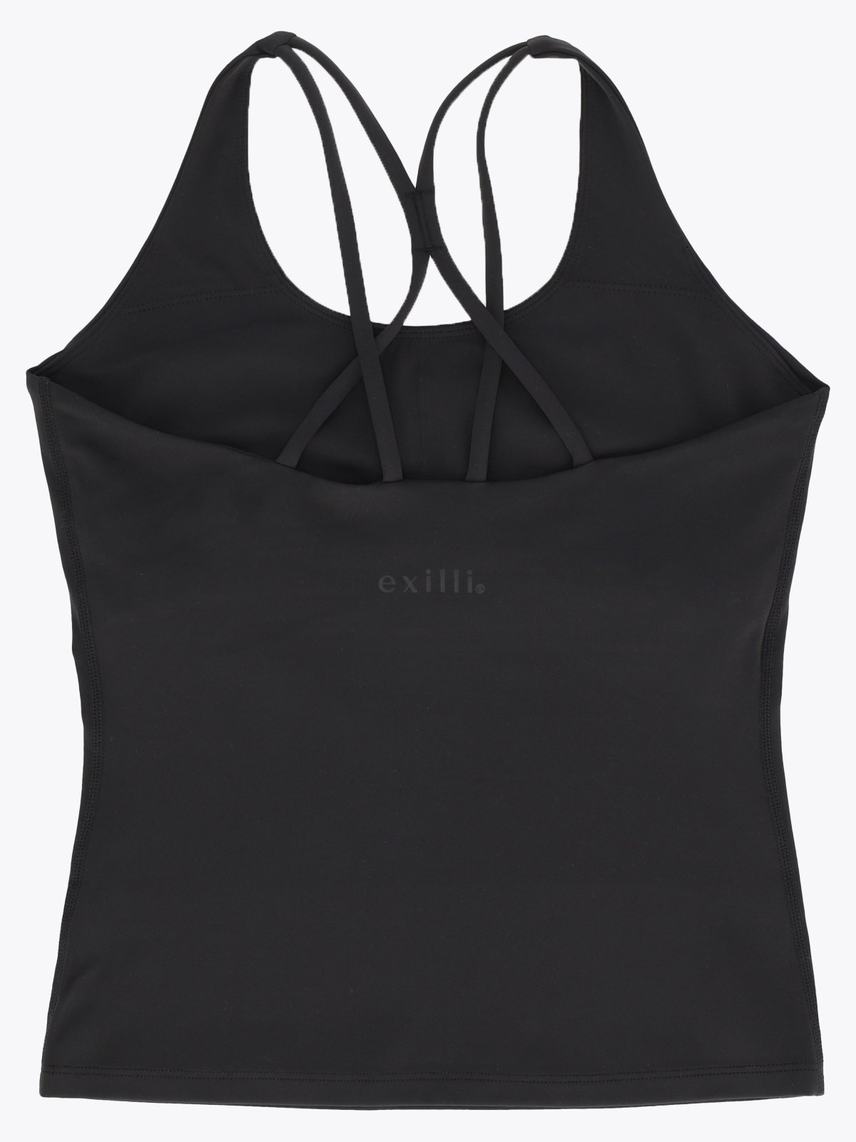 Exilli Luna Cross Back Top Black