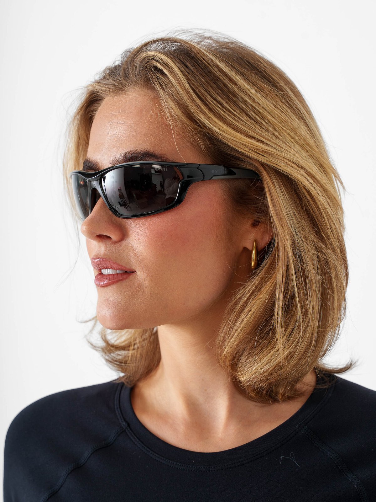 Exilli Sport Sunglasses Black