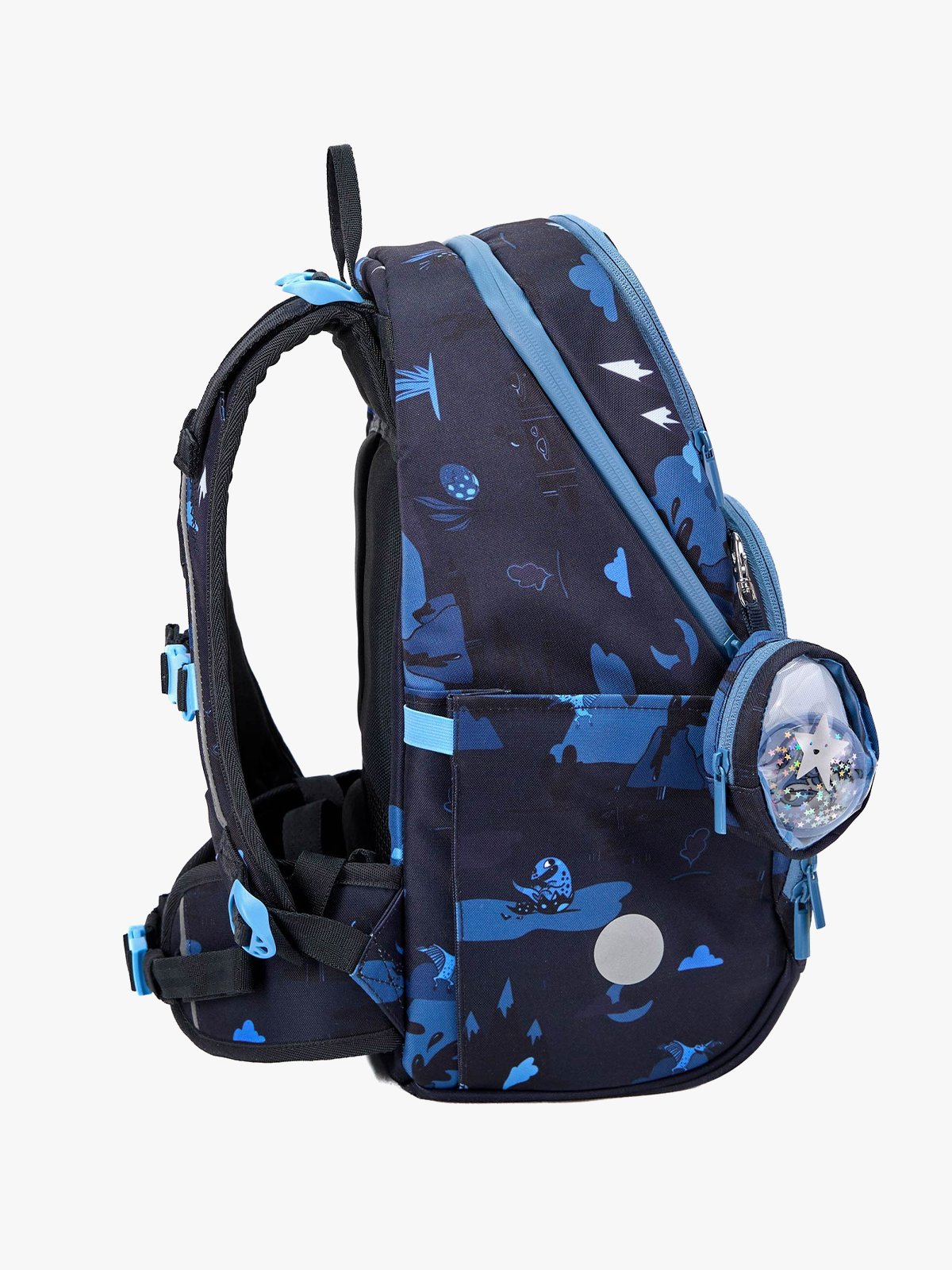 FRII Skolesekk 22L Dinosaur Blue