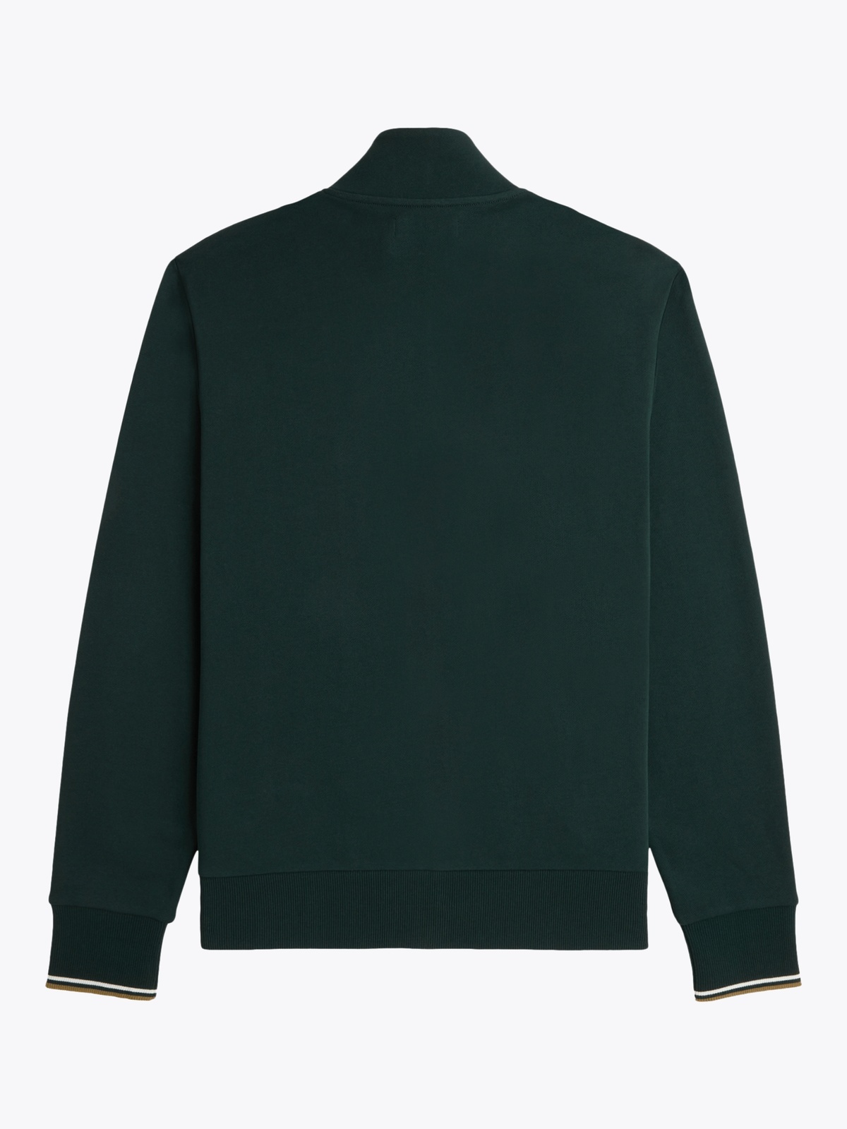 Fred Perry Zip Through Sweat Grønn