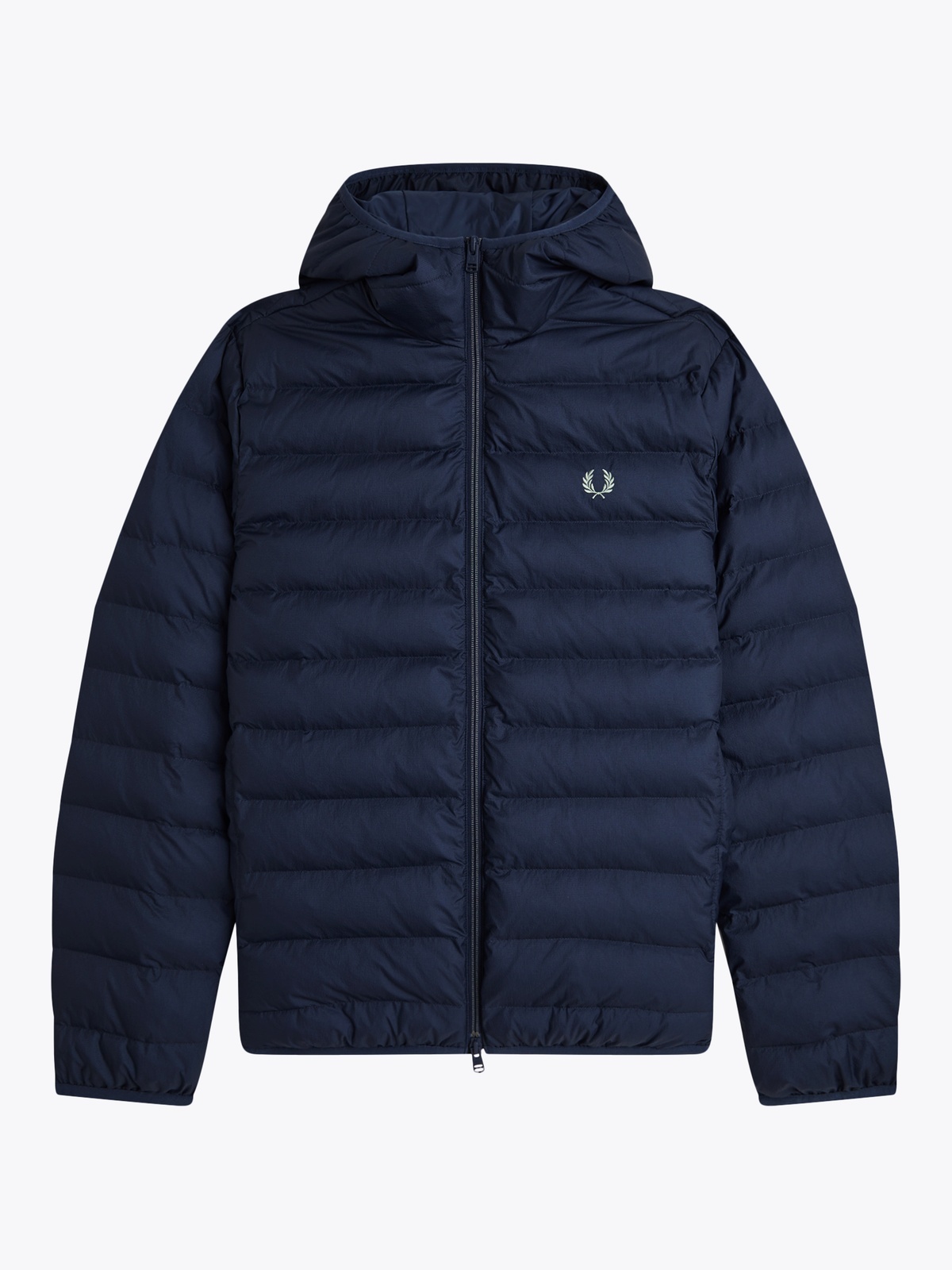Fred Perry Insulated Hooded Jacket Blå