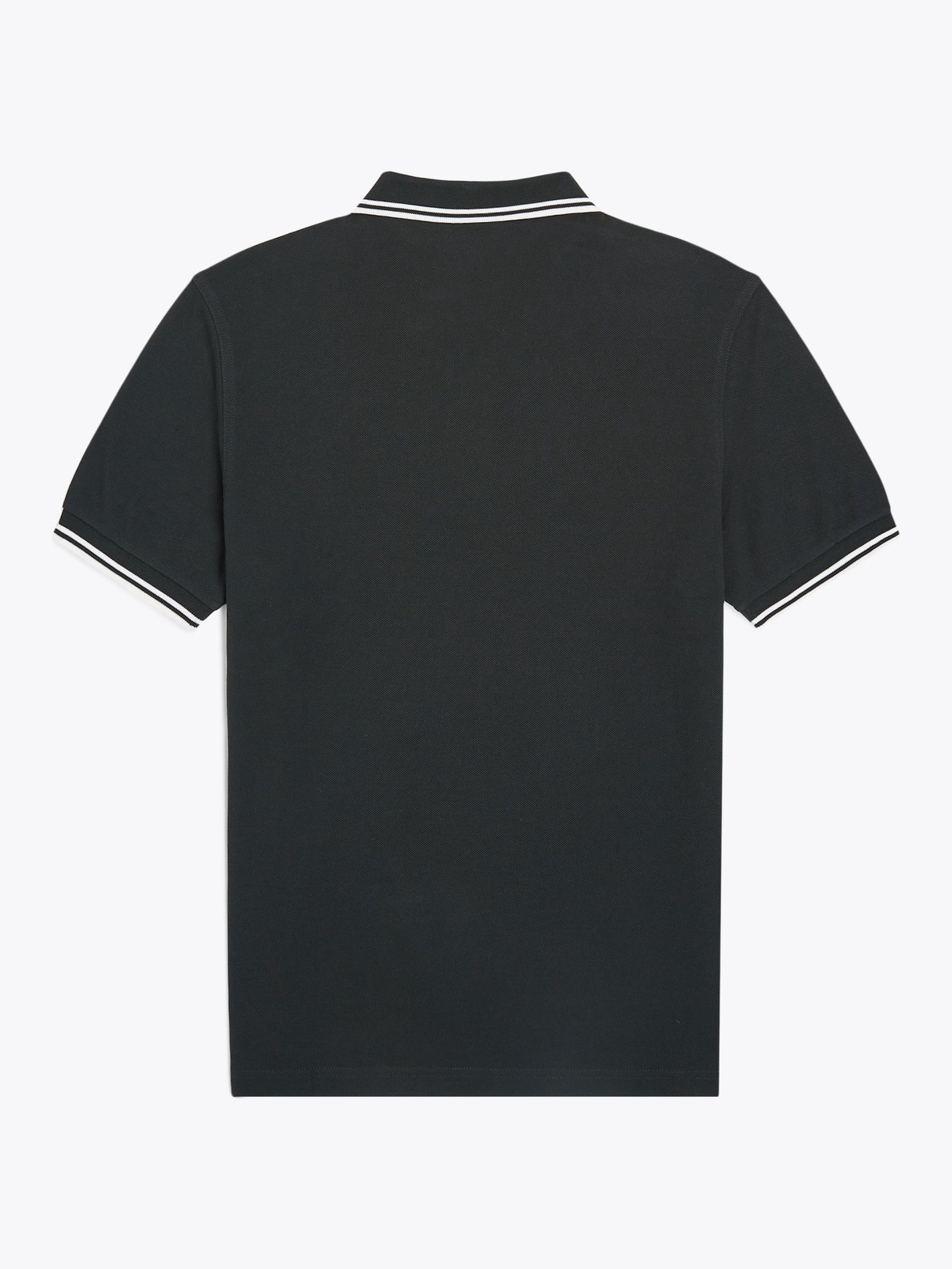 Fred Perry Twin Tipped Polo Night Green / Snow White