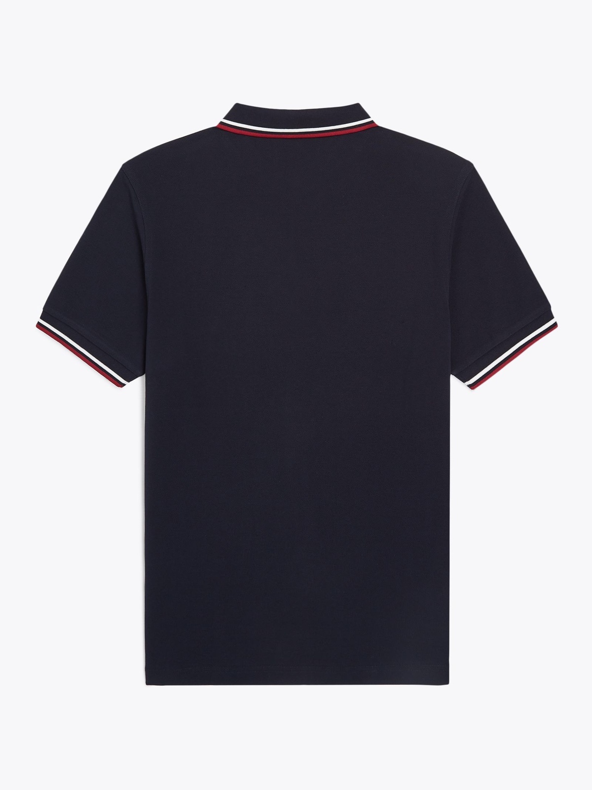 Fred Perry Twin Tipped Polo Navy / Snow White