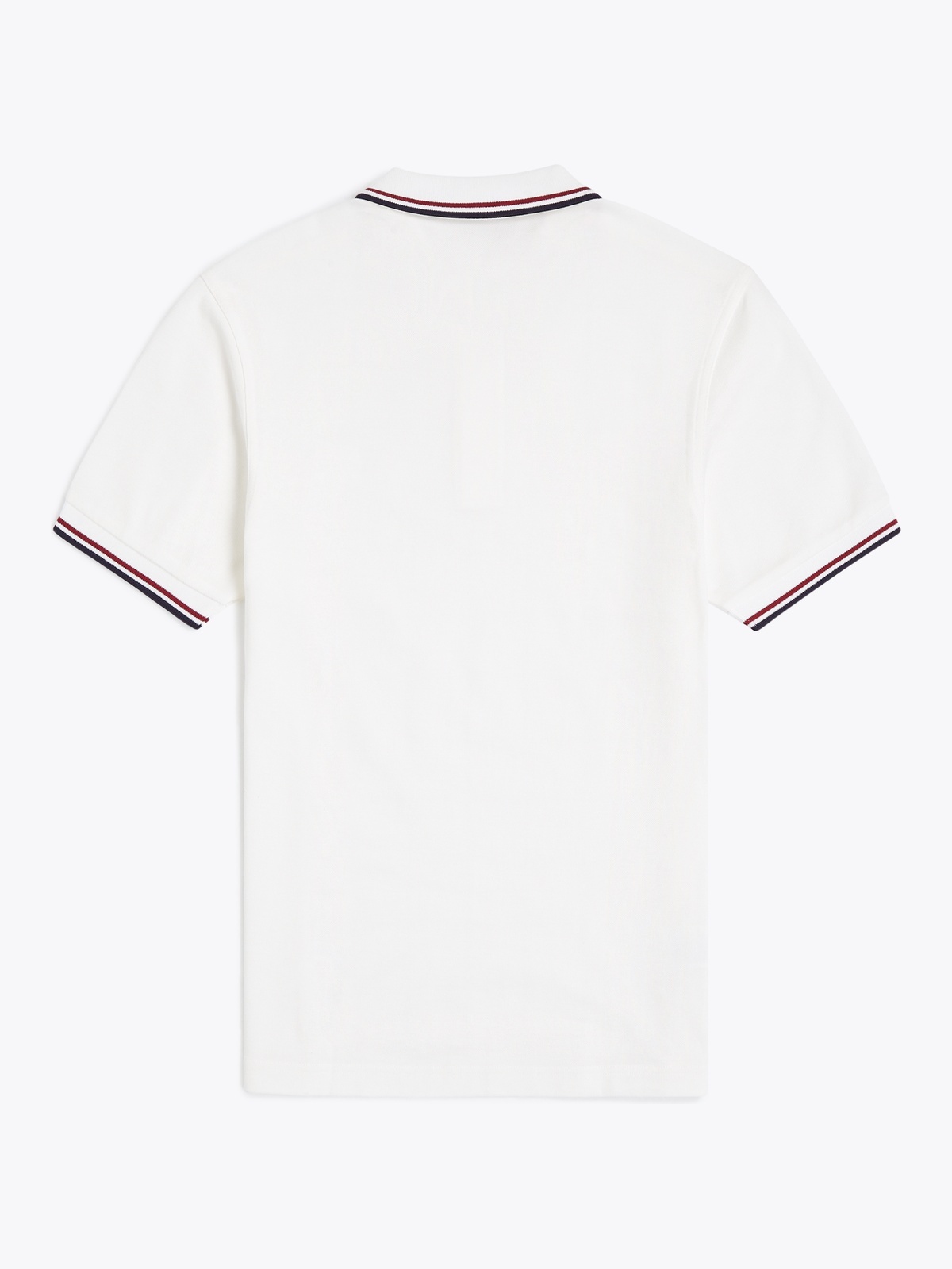 Fred Perry Twin Tipped Polo White