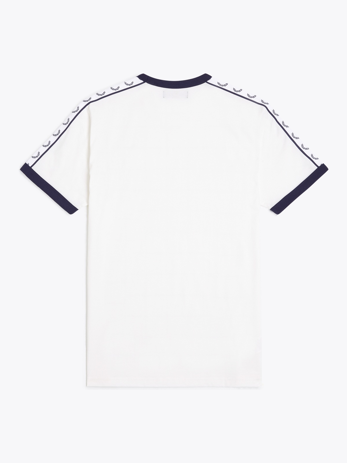 Fred Perry Taped Ringer Tee Snow White