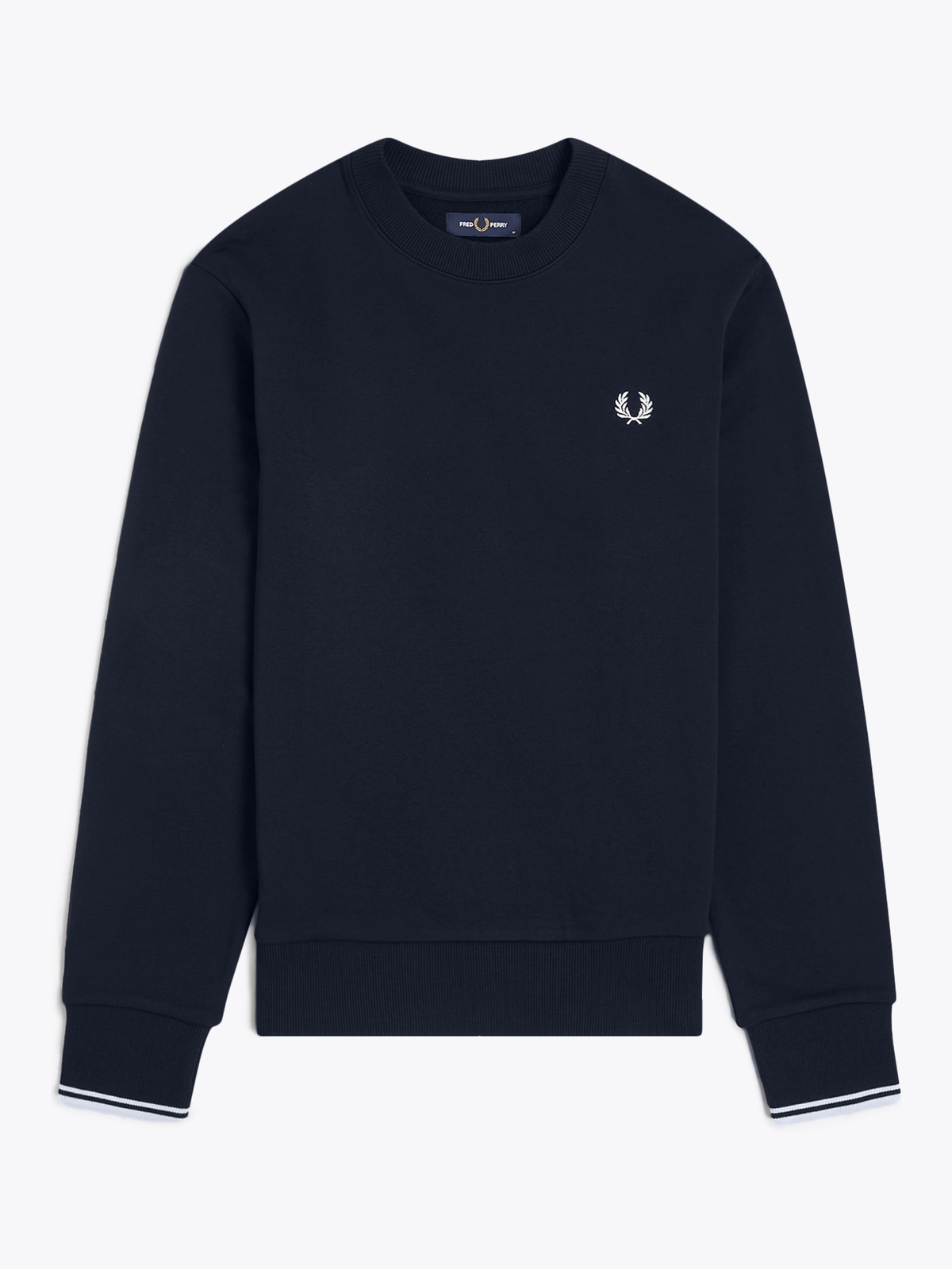 Fred Perry Classic Crew Neck Navy