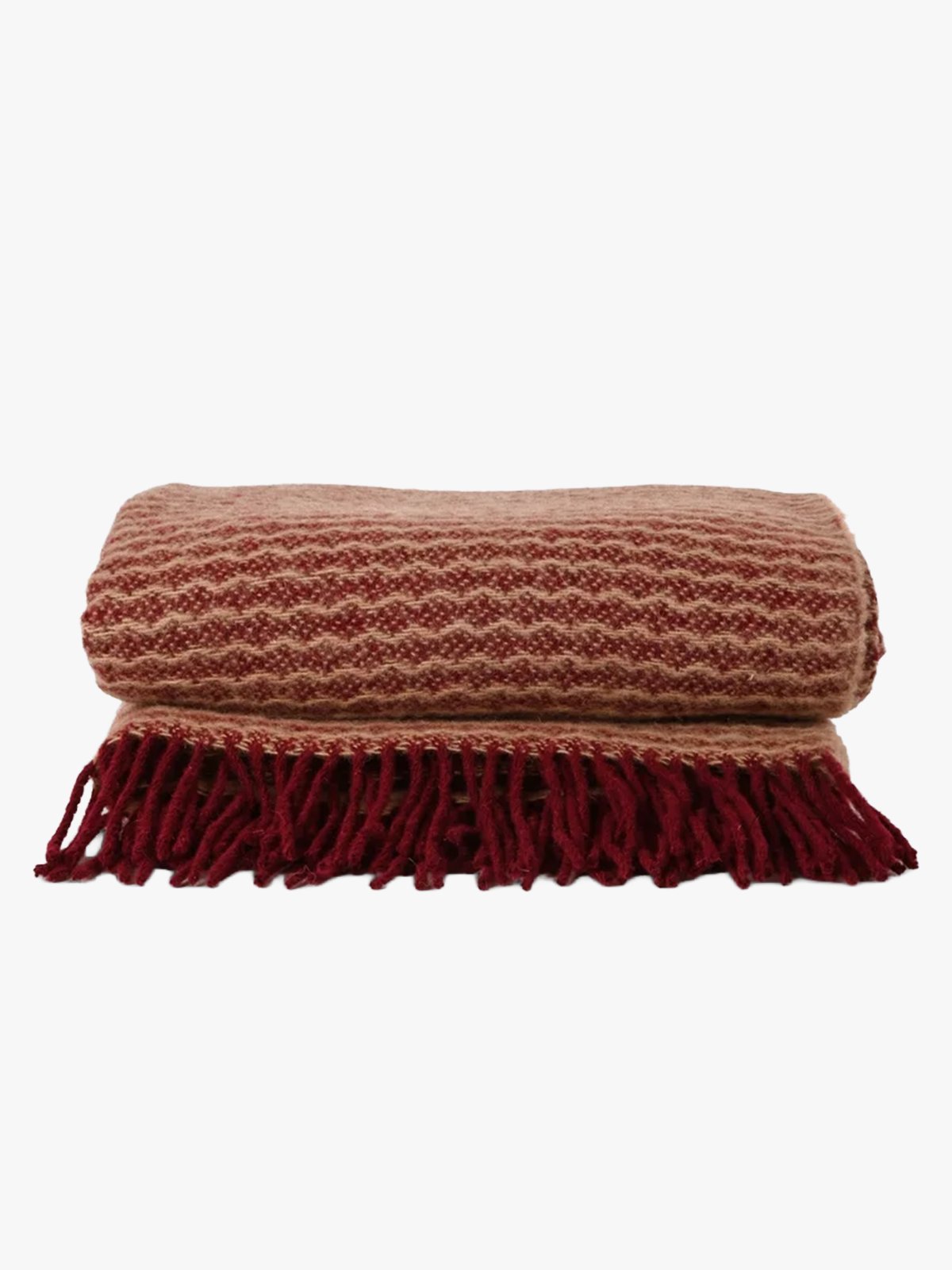 Sagaform Ulli pledd Bordeaux