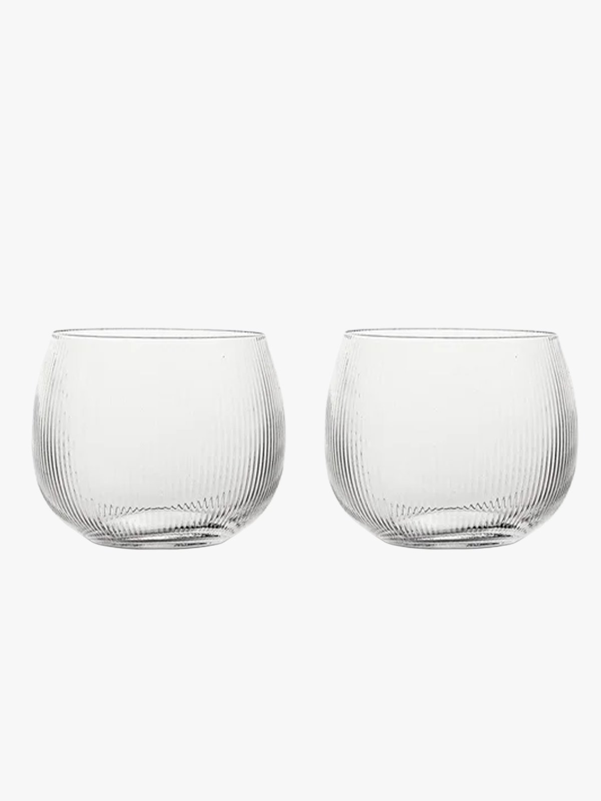 Sagaform Blanka vannglass, 2pk Blank
