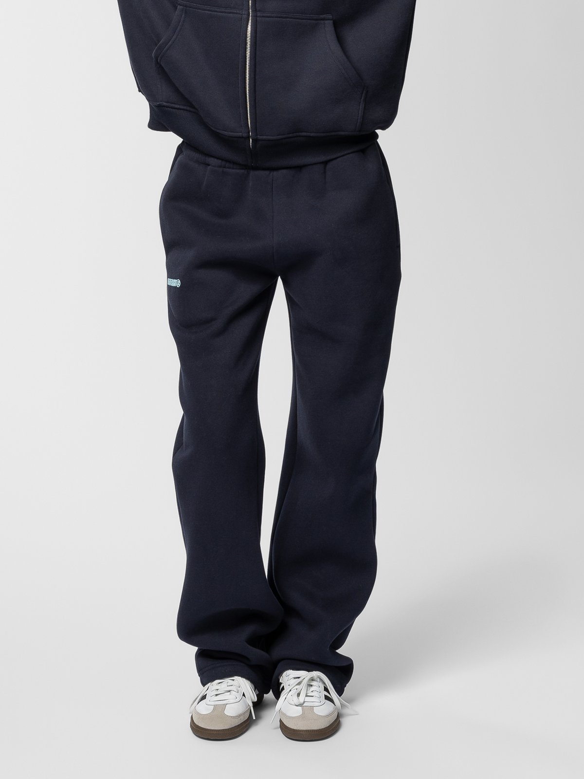 Fitberry Signature Straight Leg Joggers Navy