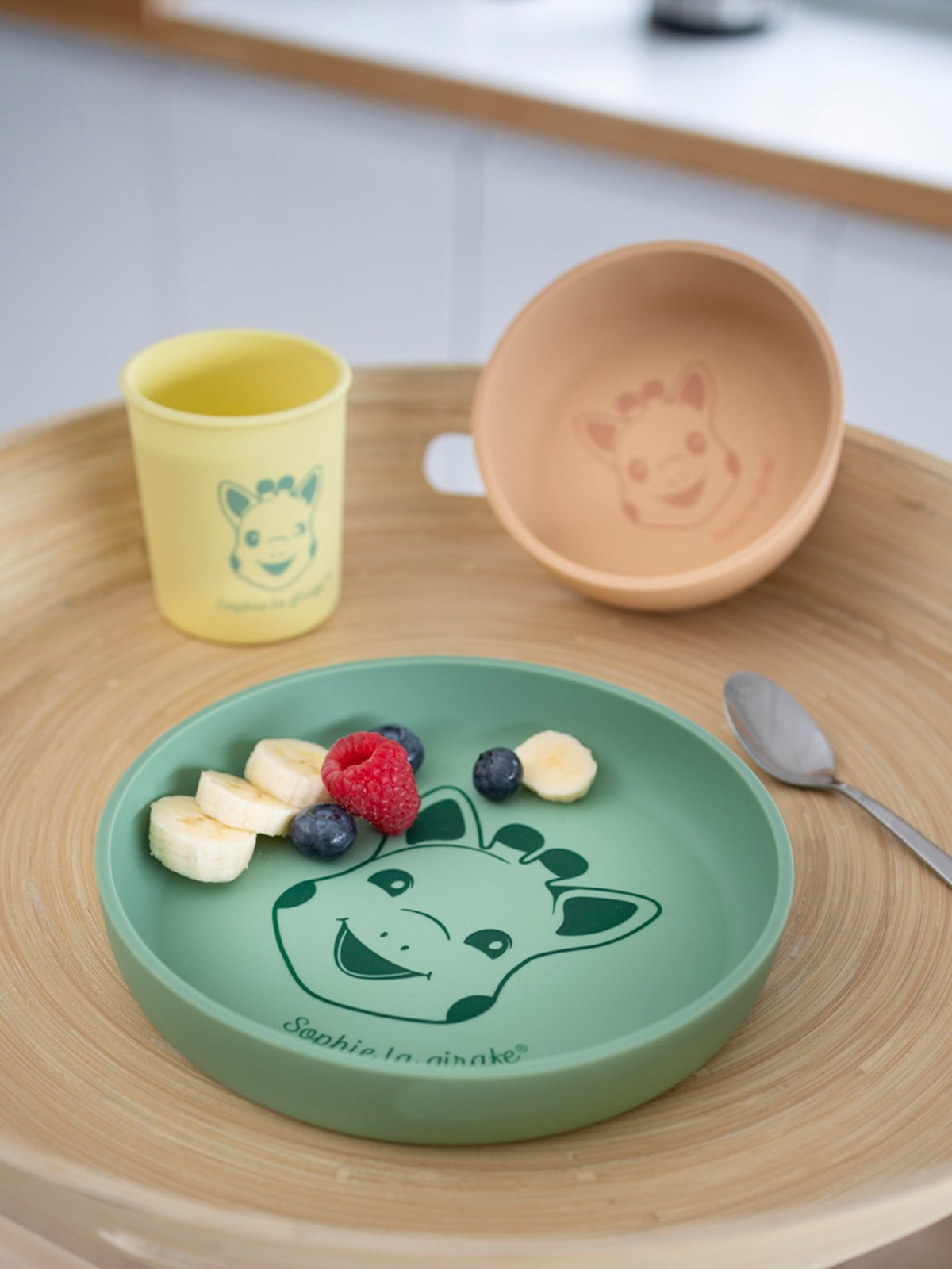 Sophie La Girafe Silicone Meal Set Flerfarget