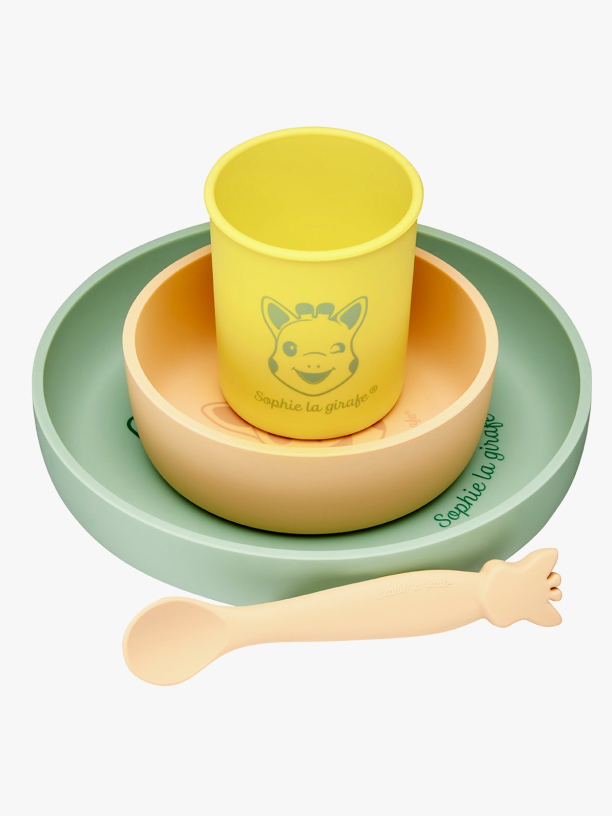 Sophie La Girafe Silicone Meal Set Flerfarget