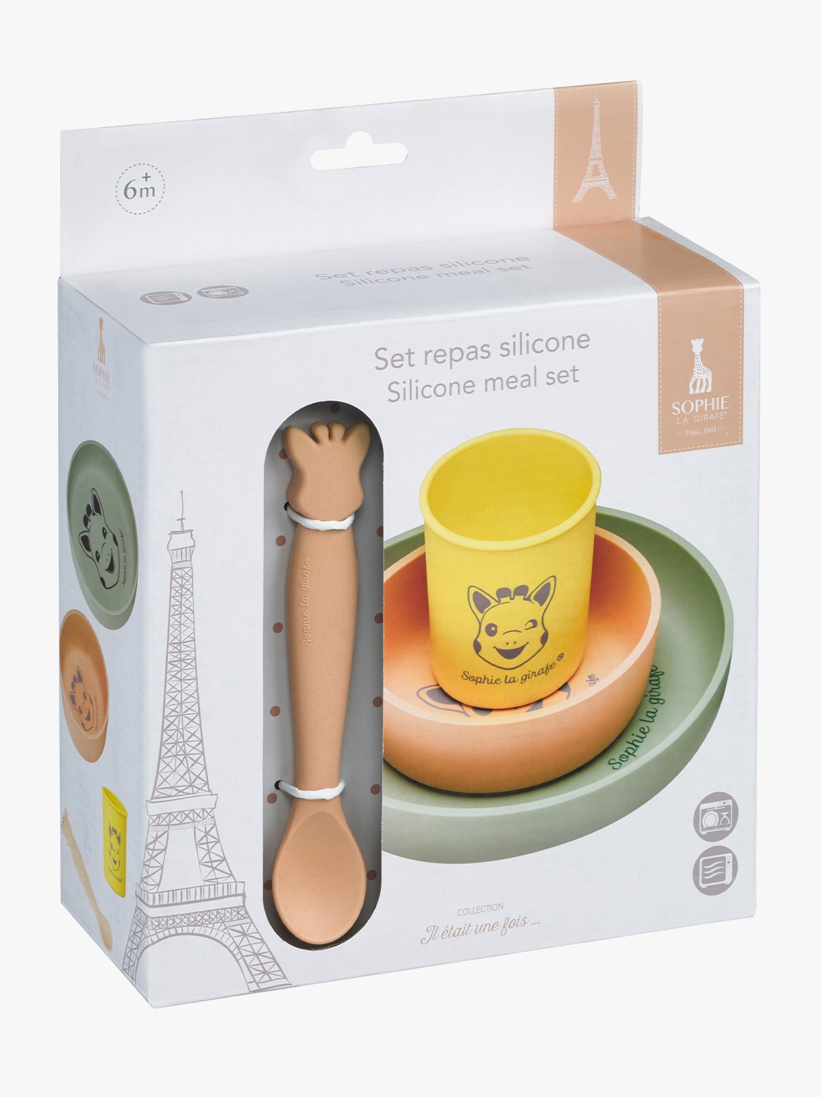 Sophie La Girafe Silicone Meal Set Flerfarget