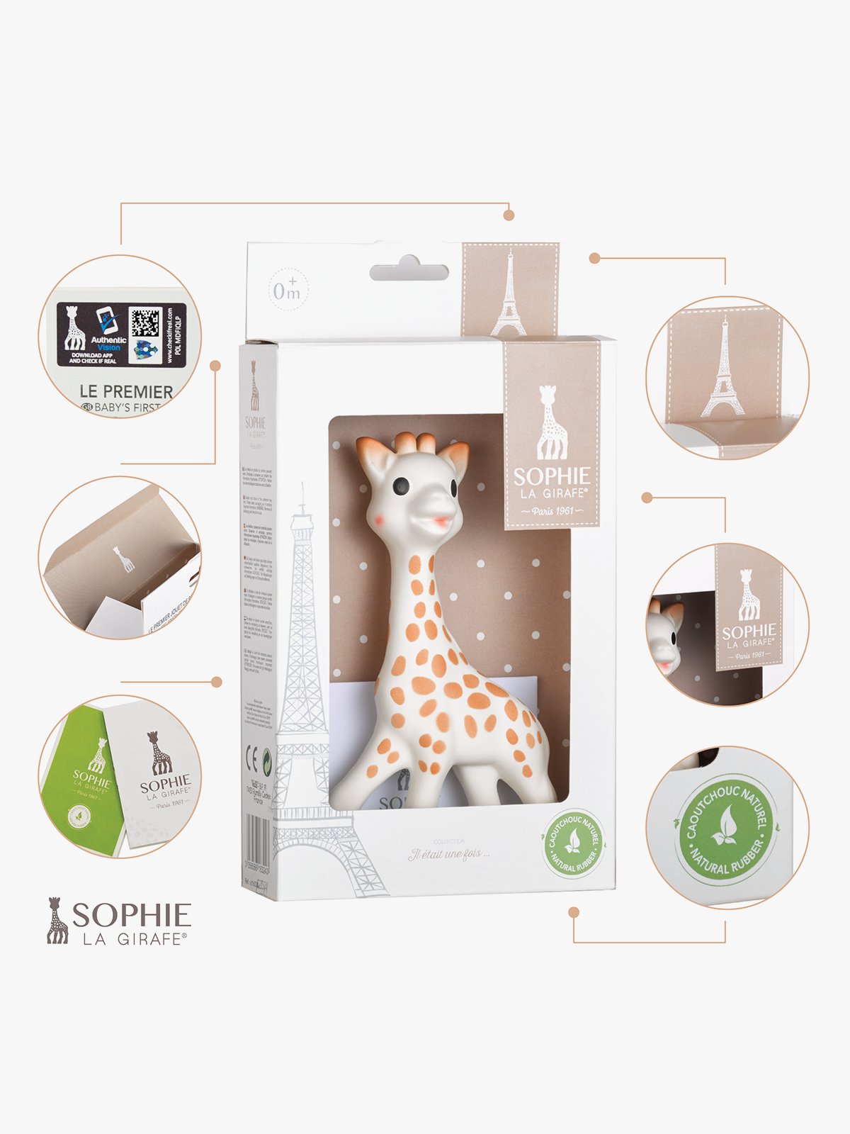 Sophie La Girafe Sophie la girafe Flerfarget