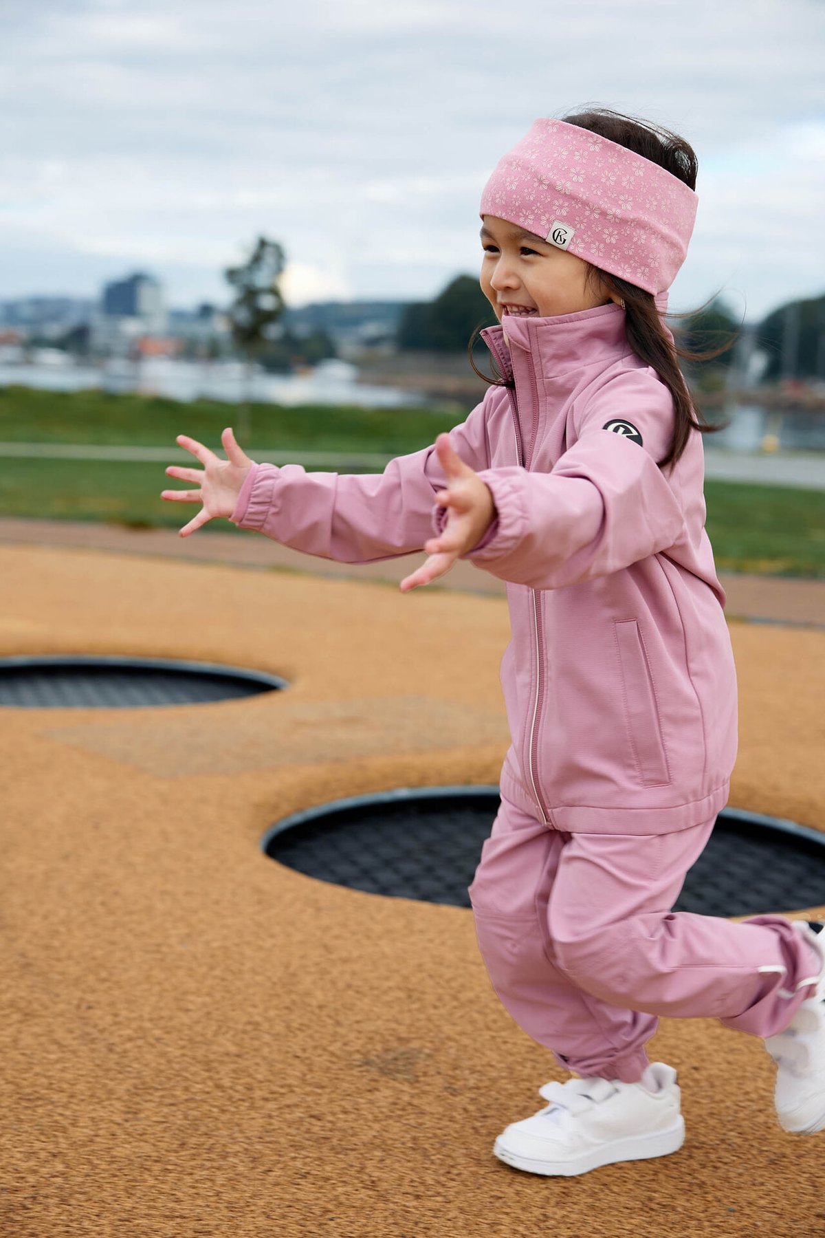 Gullkorn Villvette Bånd Dus Rosa