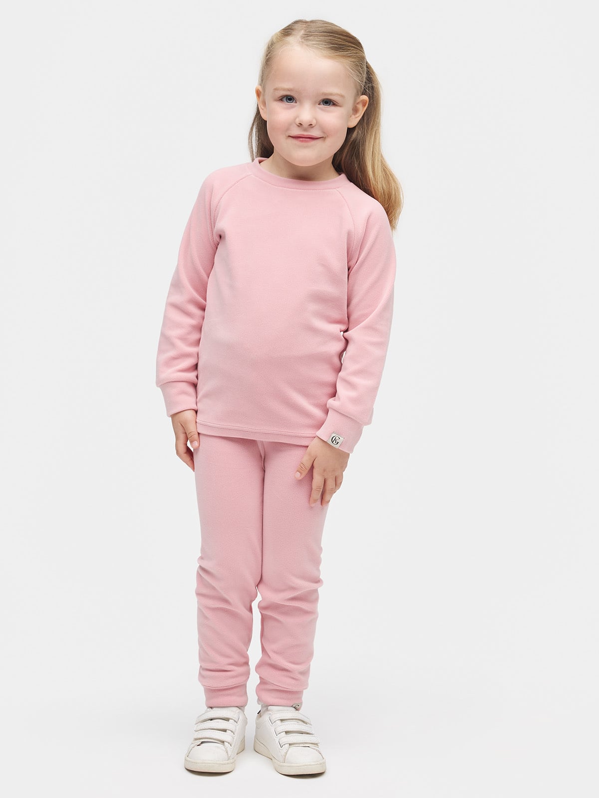 Gullkorn Jona Fleece-sett Ballerina