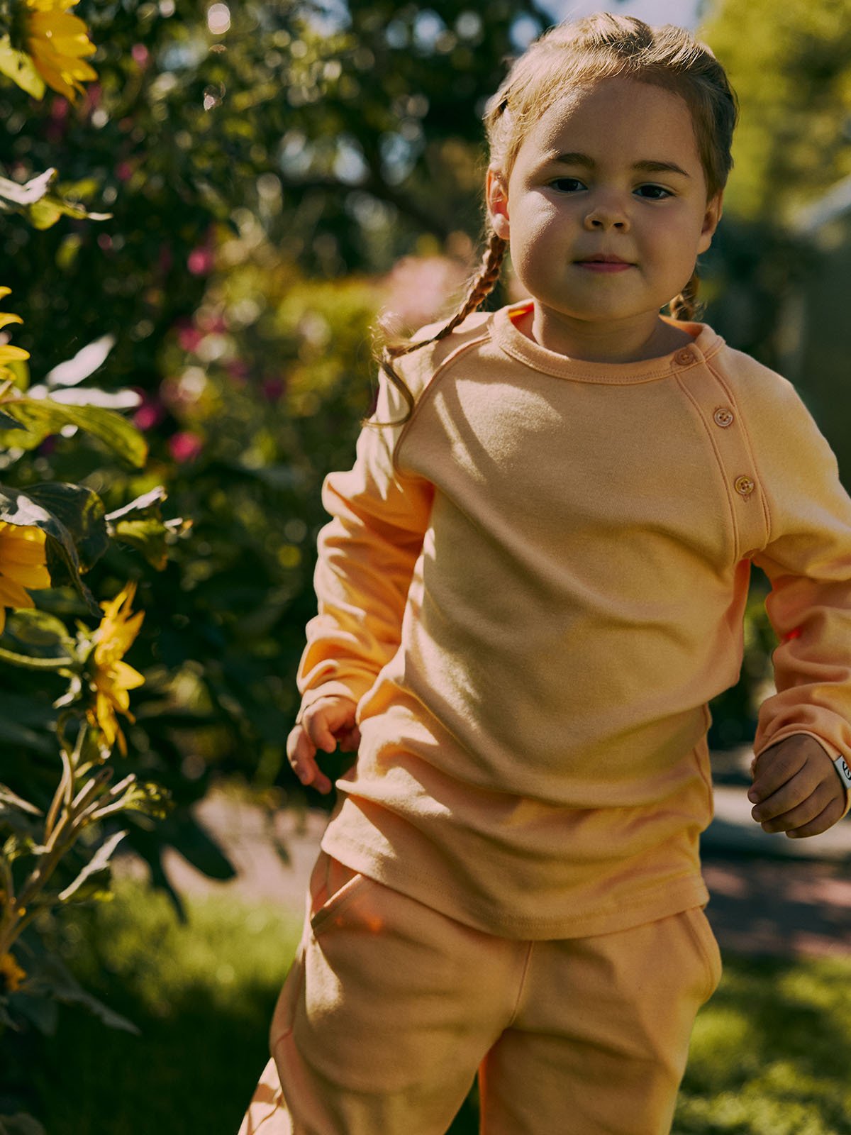 Gullkorn Villvette Longsleeve Fersken