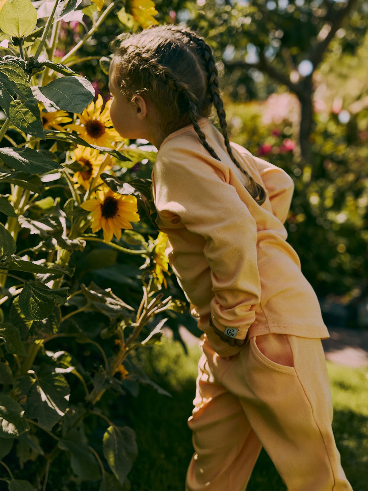 Gullkorn Villvette Longsleeve Fersken