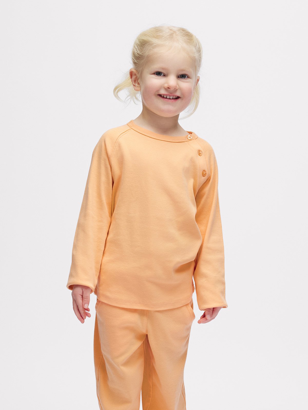 Gullkorn Villvette Longsleeve Fersken