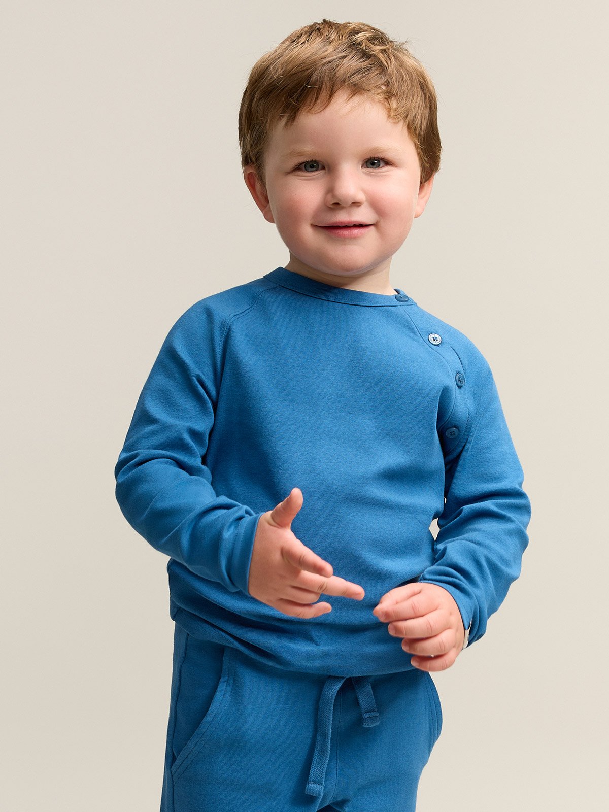 Gullkorn Villvette Longsleeve Mørk Himmelblå