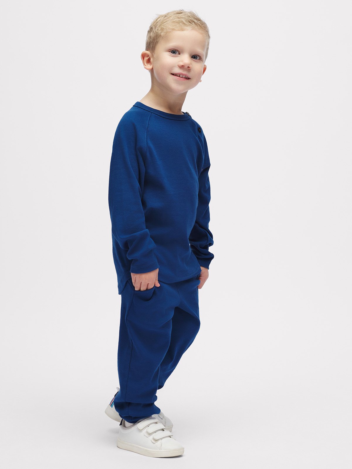 Gullkorn Villvette Longsleeve Mørk Blå