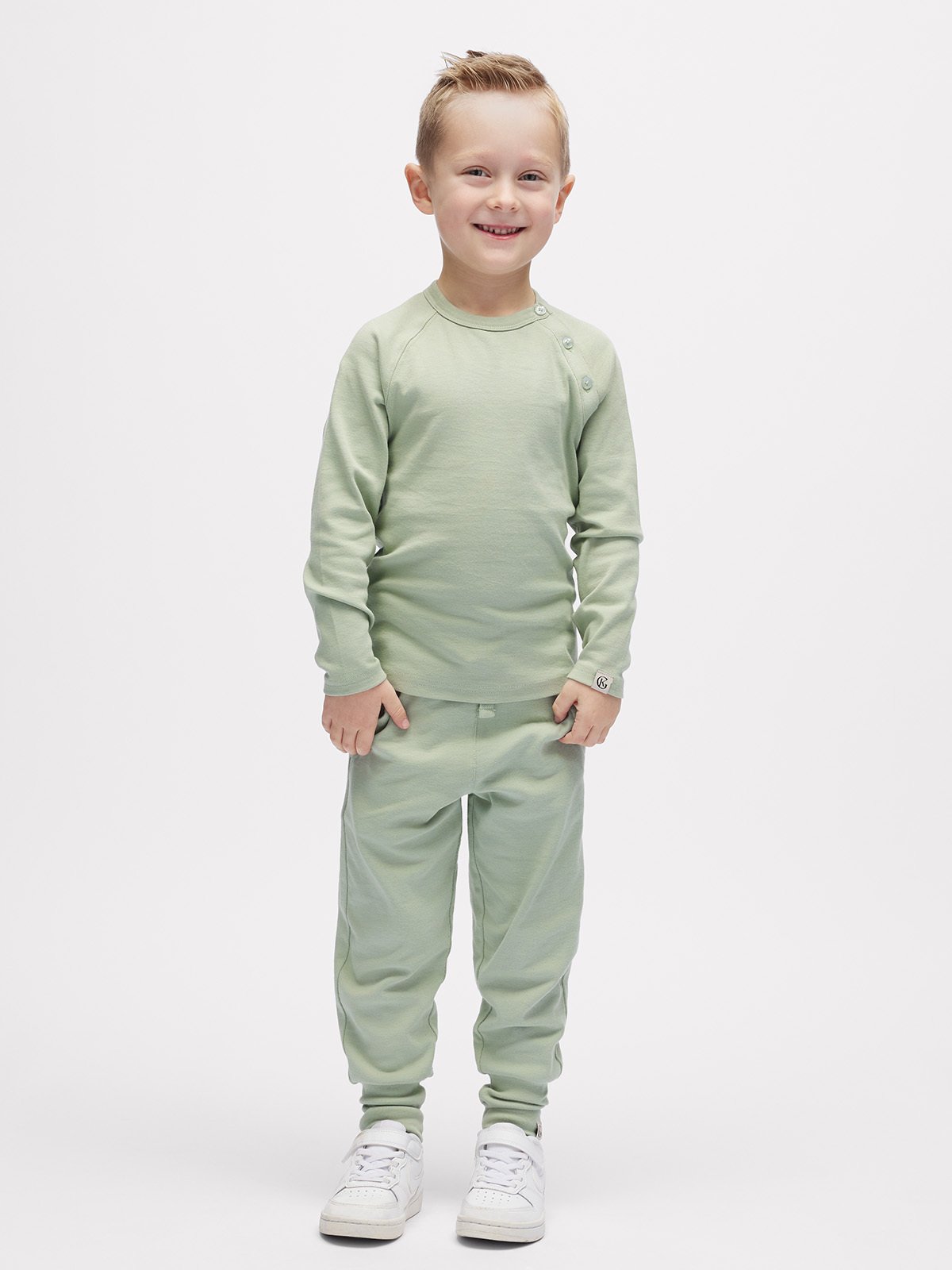 Gullkorn Villvette Longsleeve Varm Grønn