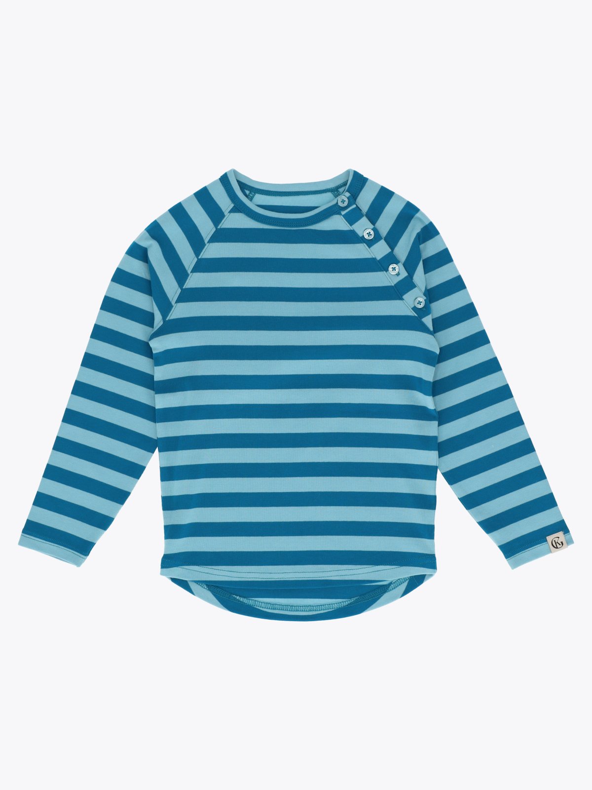 Gullkorn Villvette Long Sleeve LTD Askeblå / Striper