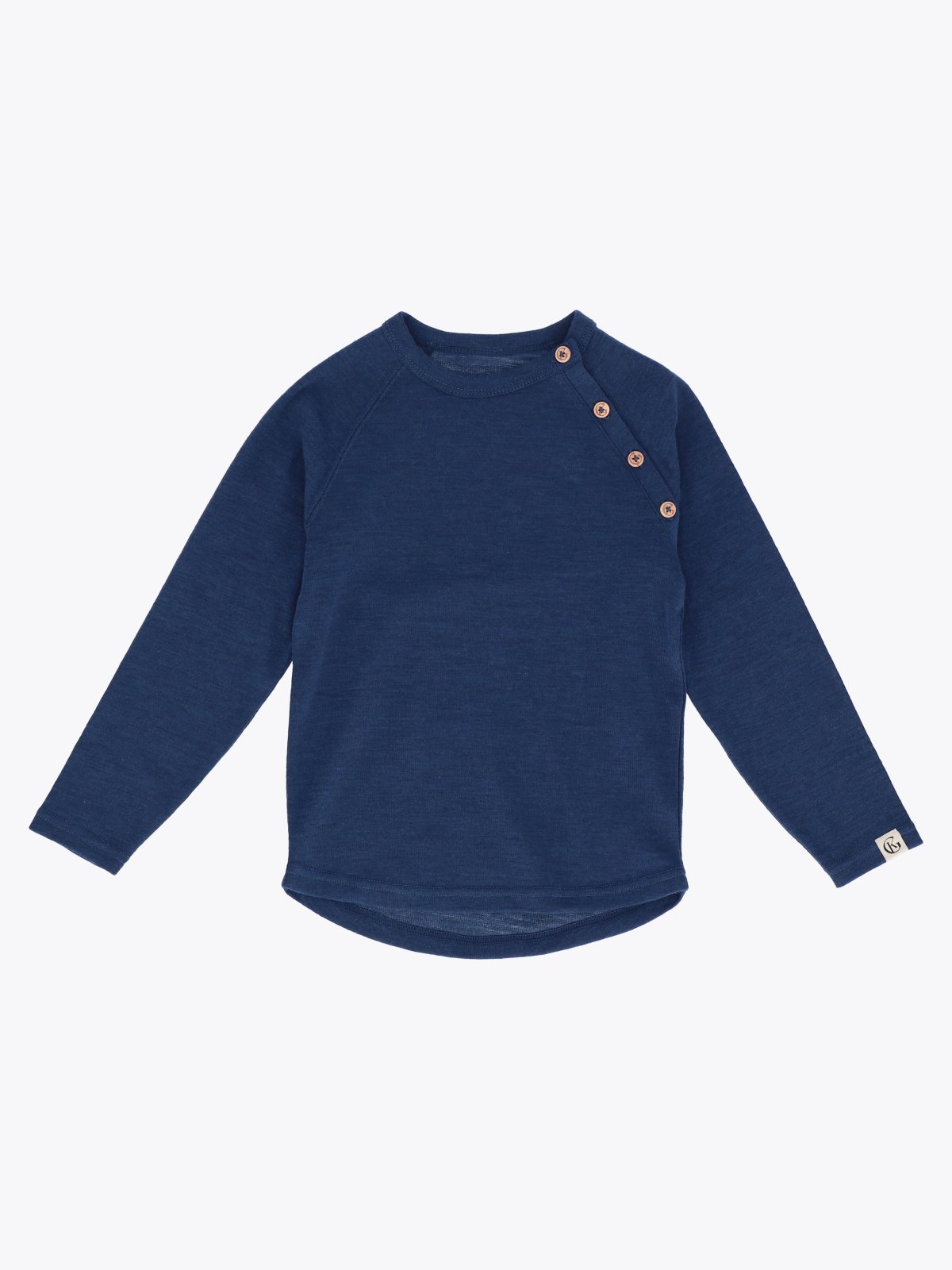 Gullkorn Villvette Ull Longsleeve Mørk Blå