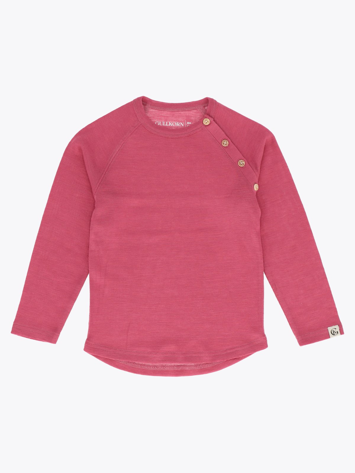 Gullkorn Villvette Ull Longsleeve Varm Rosa