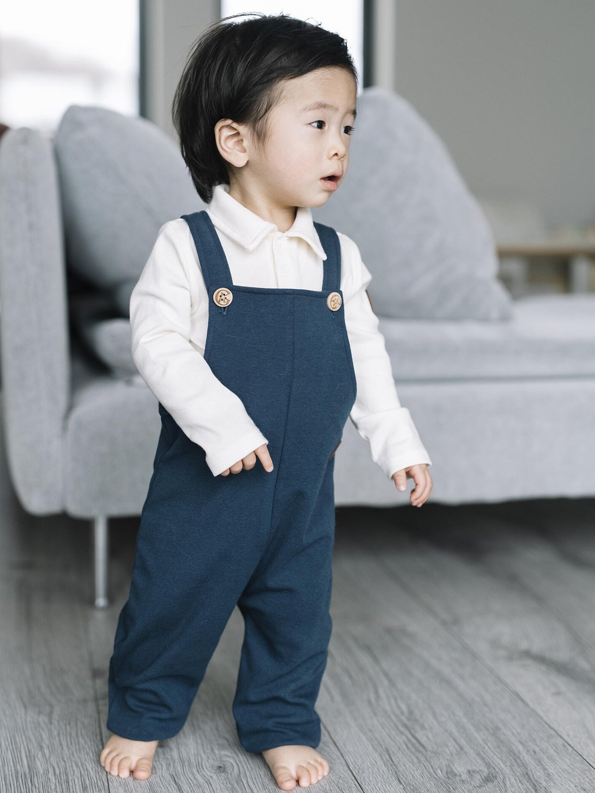 Gullkorn Sebastian Body Varmhvit