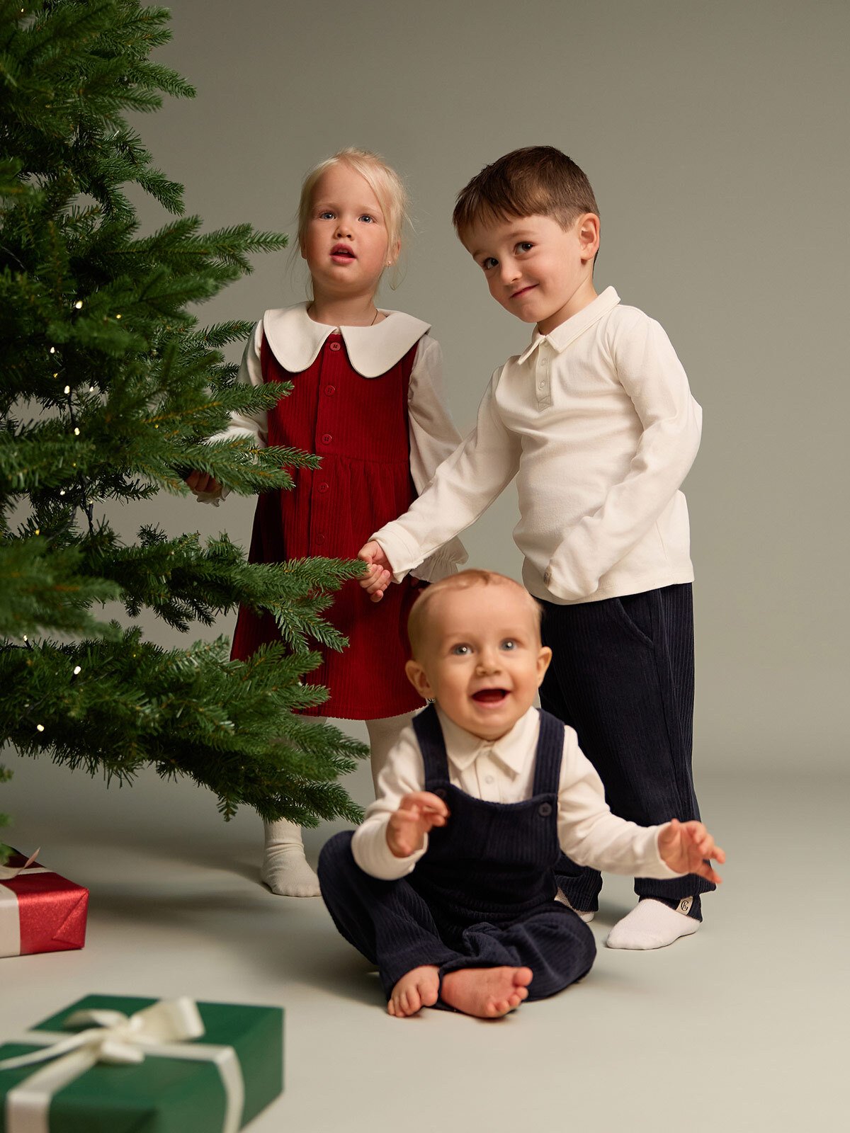 Gullkorn Sebastian Genser Varm Hvit