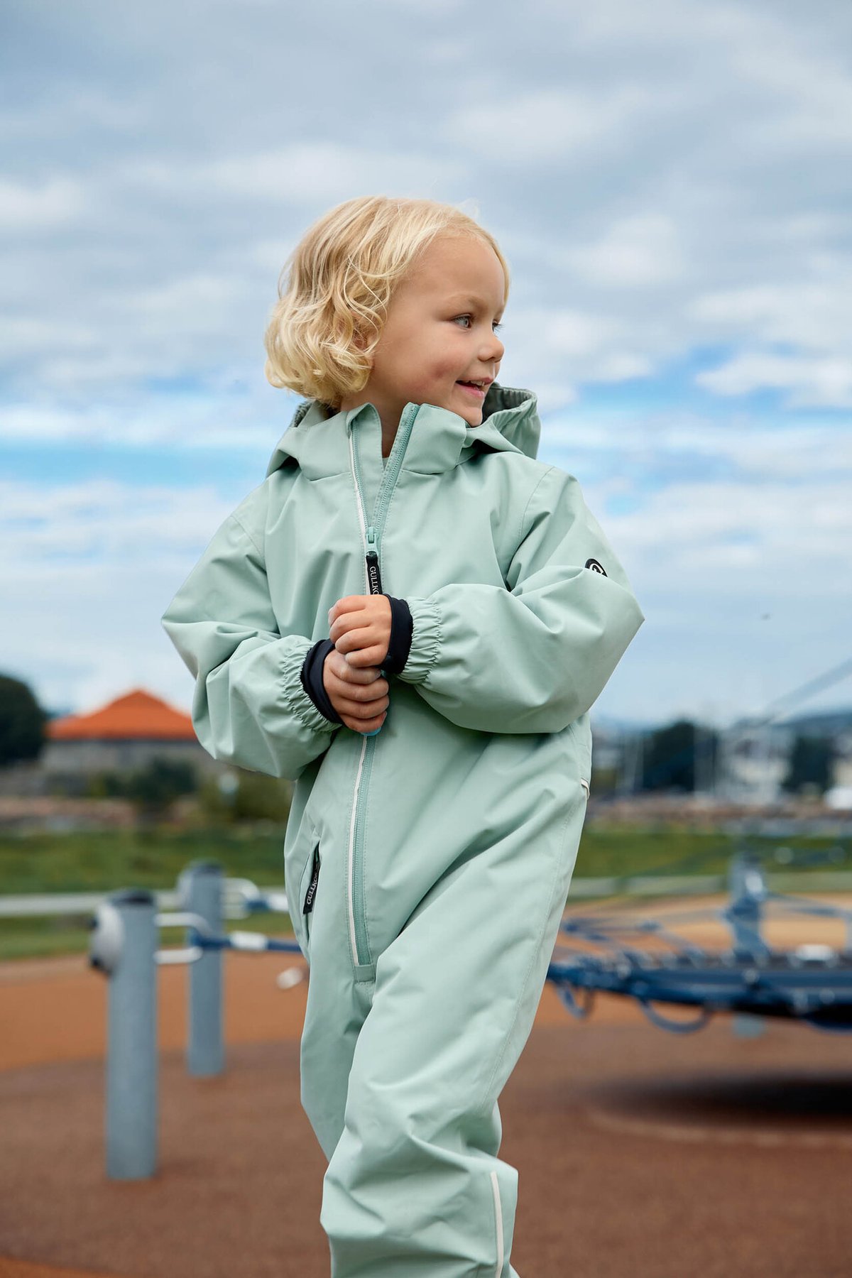 Gullkorn Tach Skalldress Grågrønn