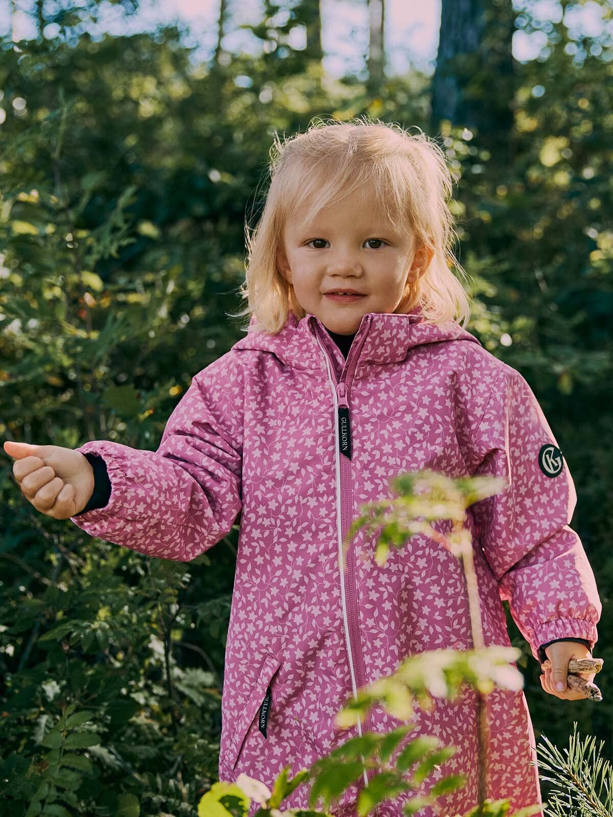 Gullkorn Tach Skalldress Rosa / Print