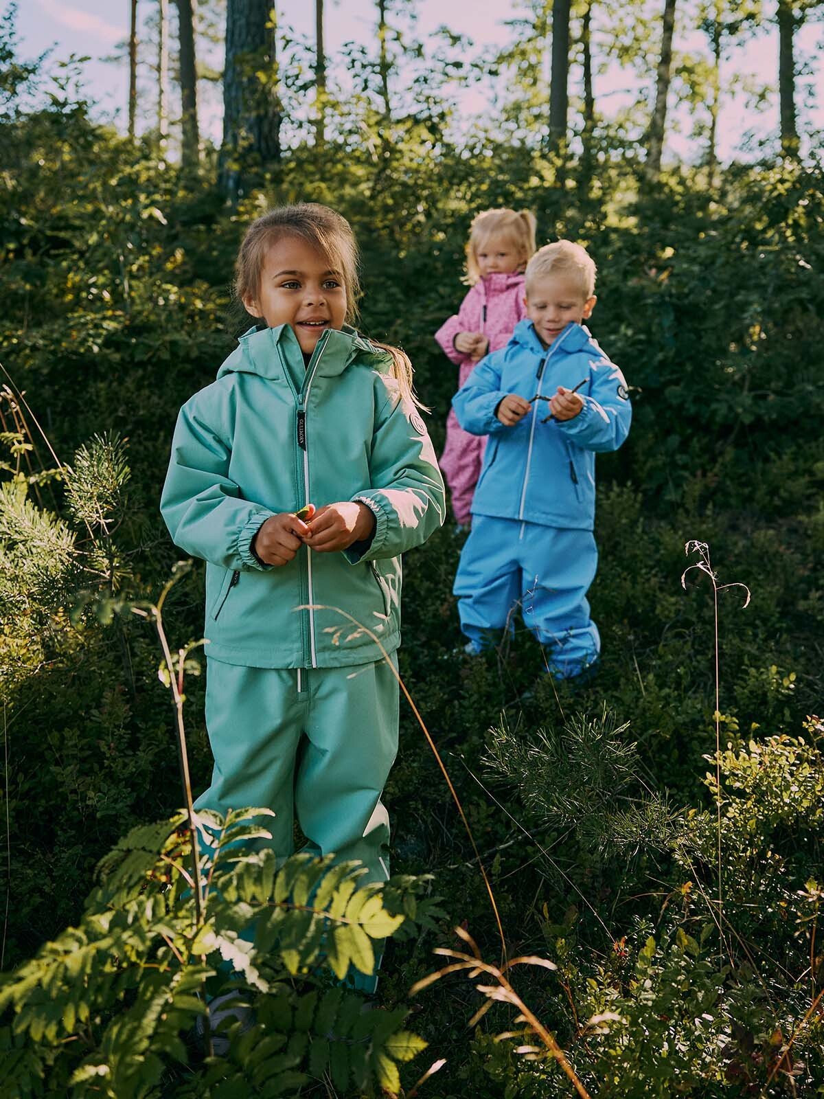 Gullkorn Tach Skalljakke Grønn Tåke