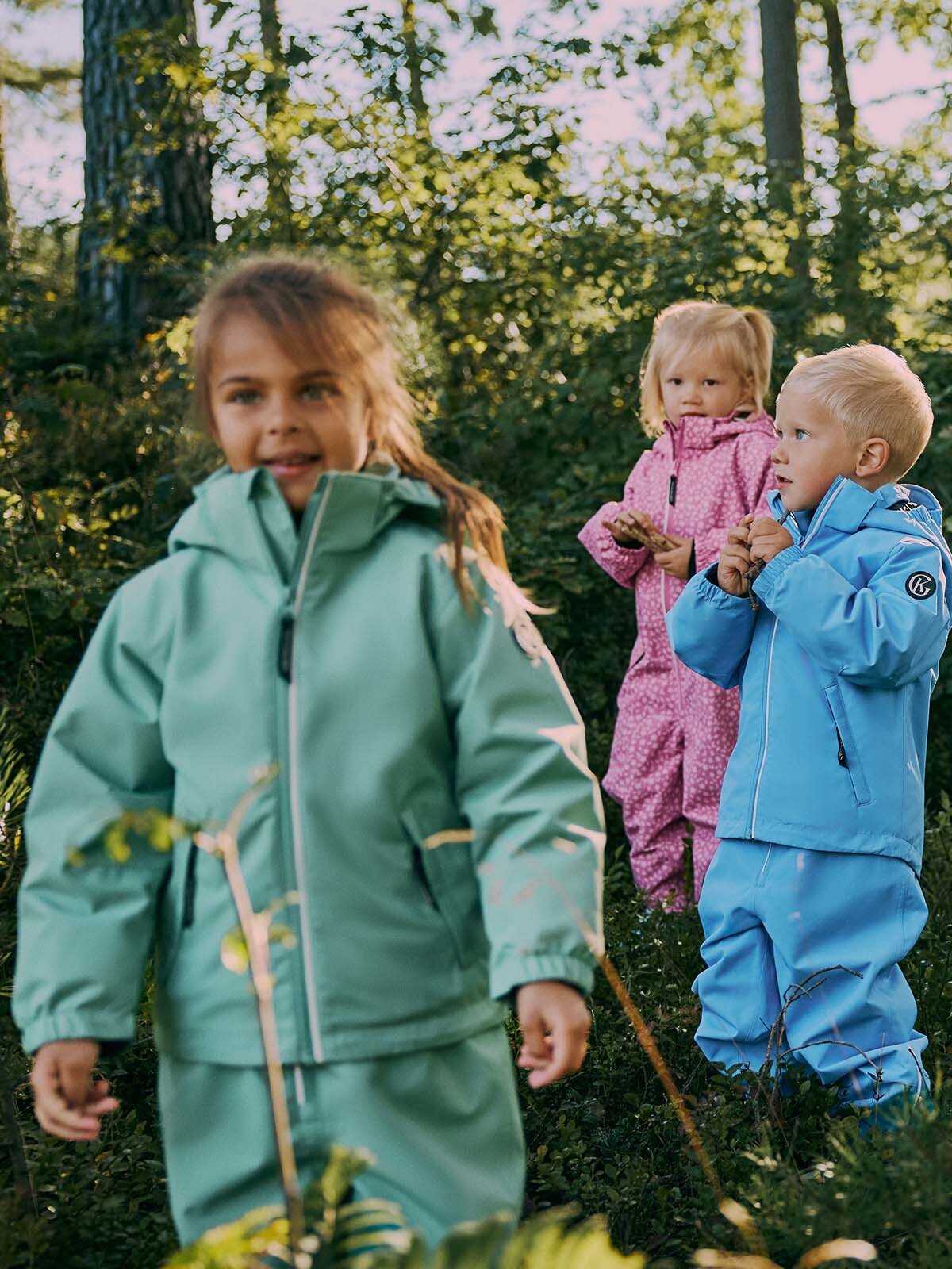 Gullkorn Tach Skalljakke Grønn Tåke