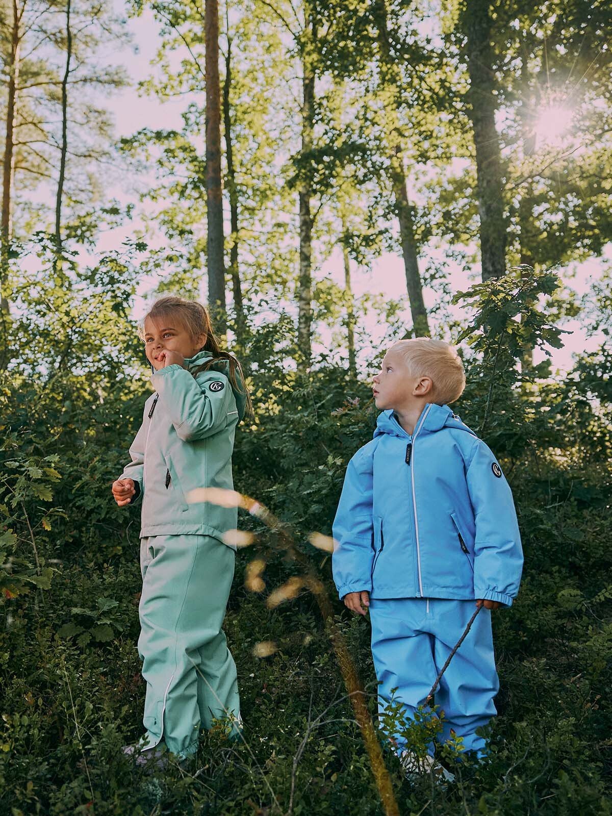 Gullkorn Tach Skalljakke Lys Blå