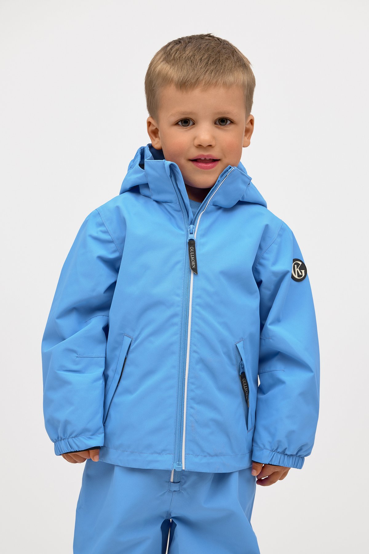 Gullkorn Tach Skalljakke Lys Blå