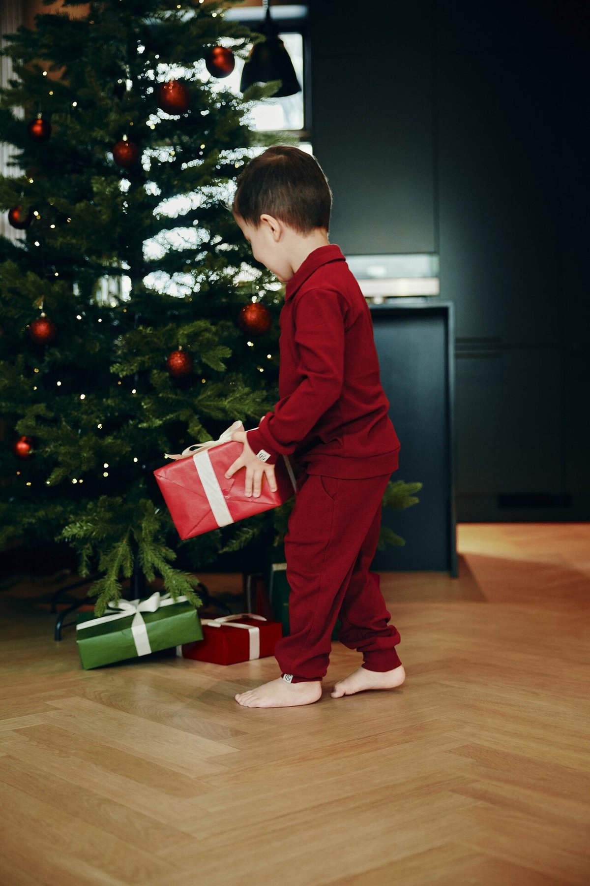 Gullkorn Eno Bukse Dyp rød