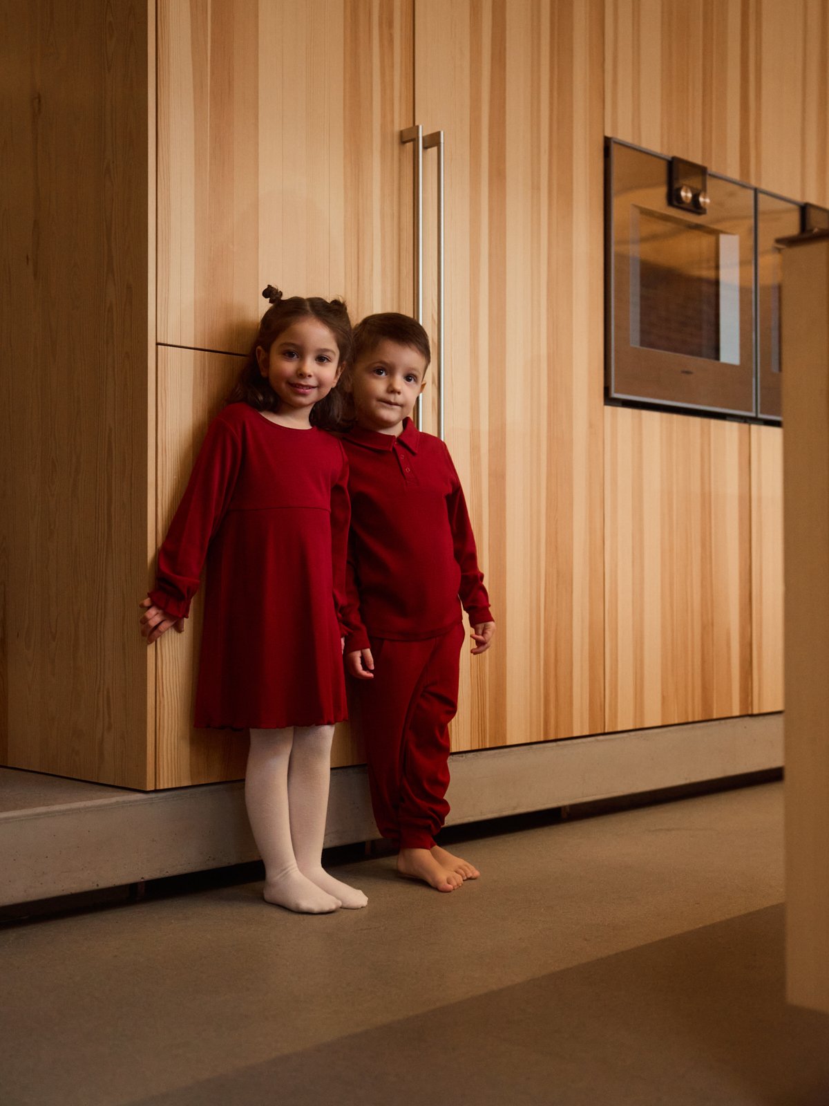 Gullkorn Eno Bukse Dyp rød