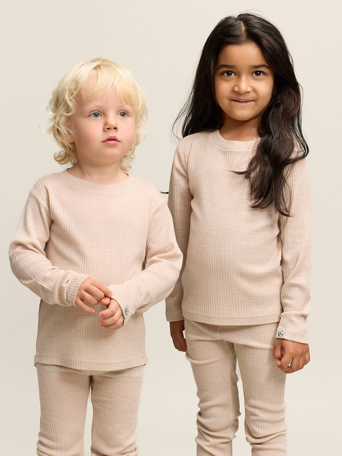 Gullkorn Chalk Ulltrøye Beige