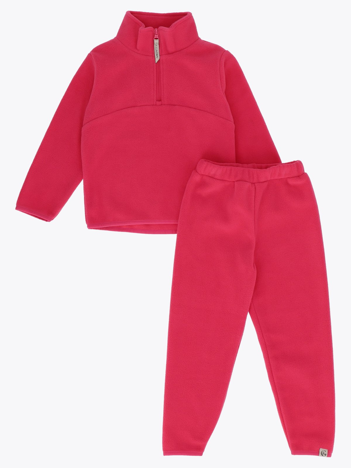 Gullkorn Berg Fleece Sett Flamingo