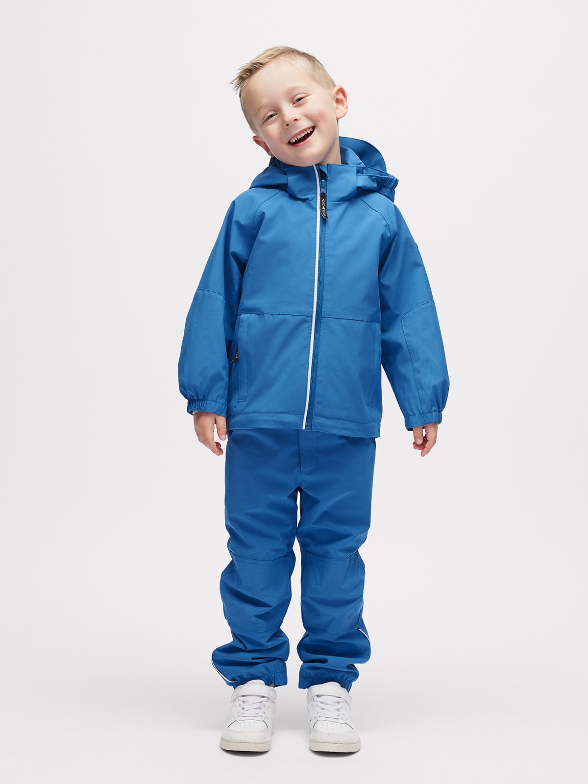 Gullkorn Skarn Skalljakke Blå