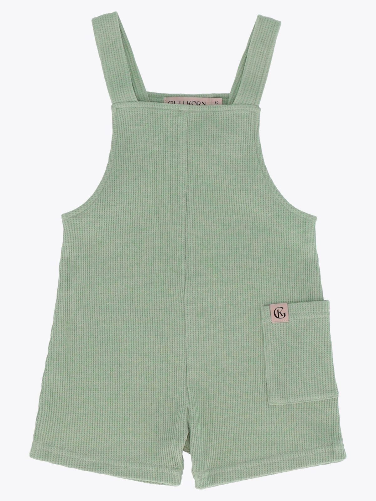 Gullkorn Basal Baby Shorts Grågrønn