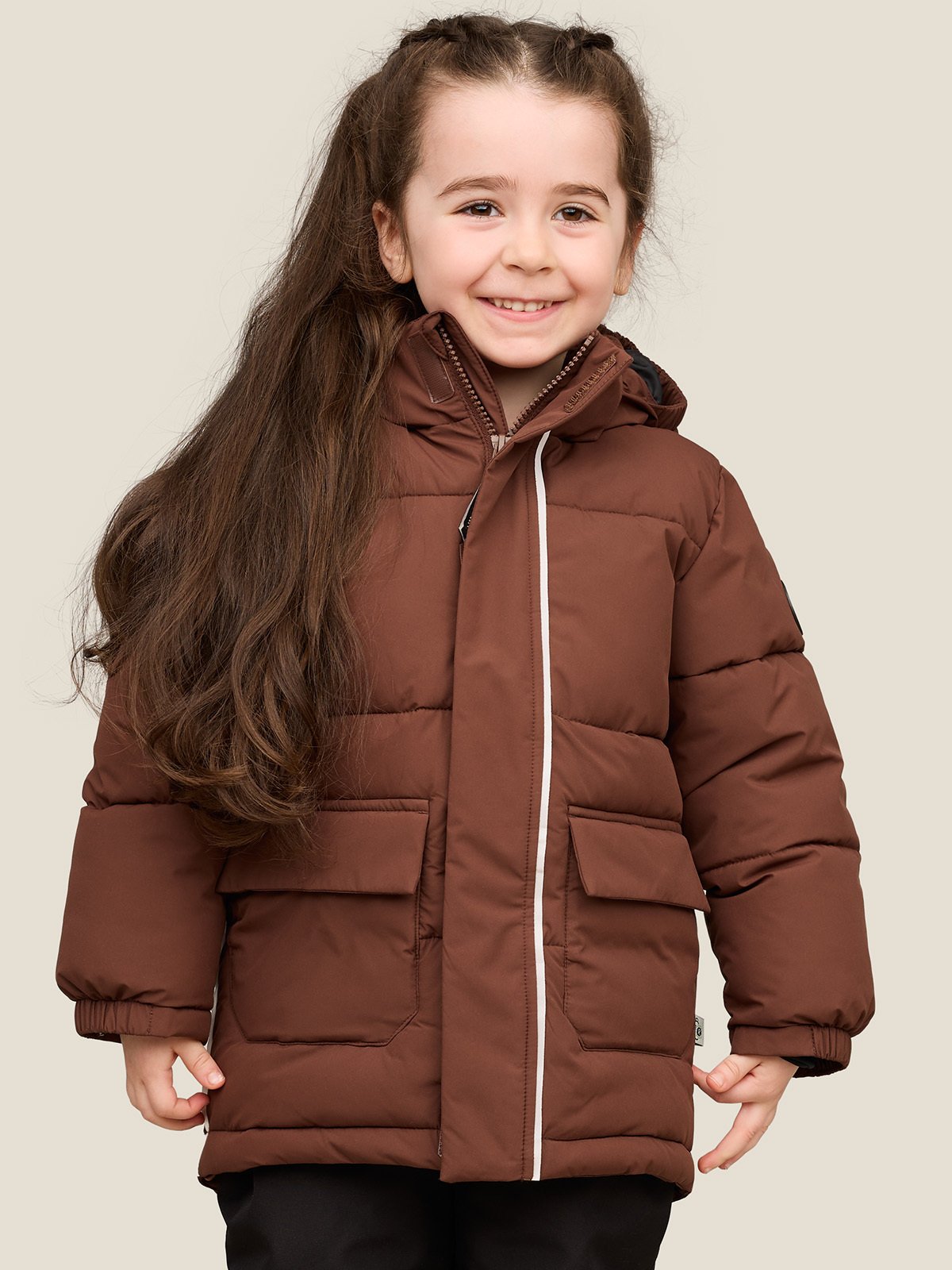 Gullkorn Jade Parkas Brun