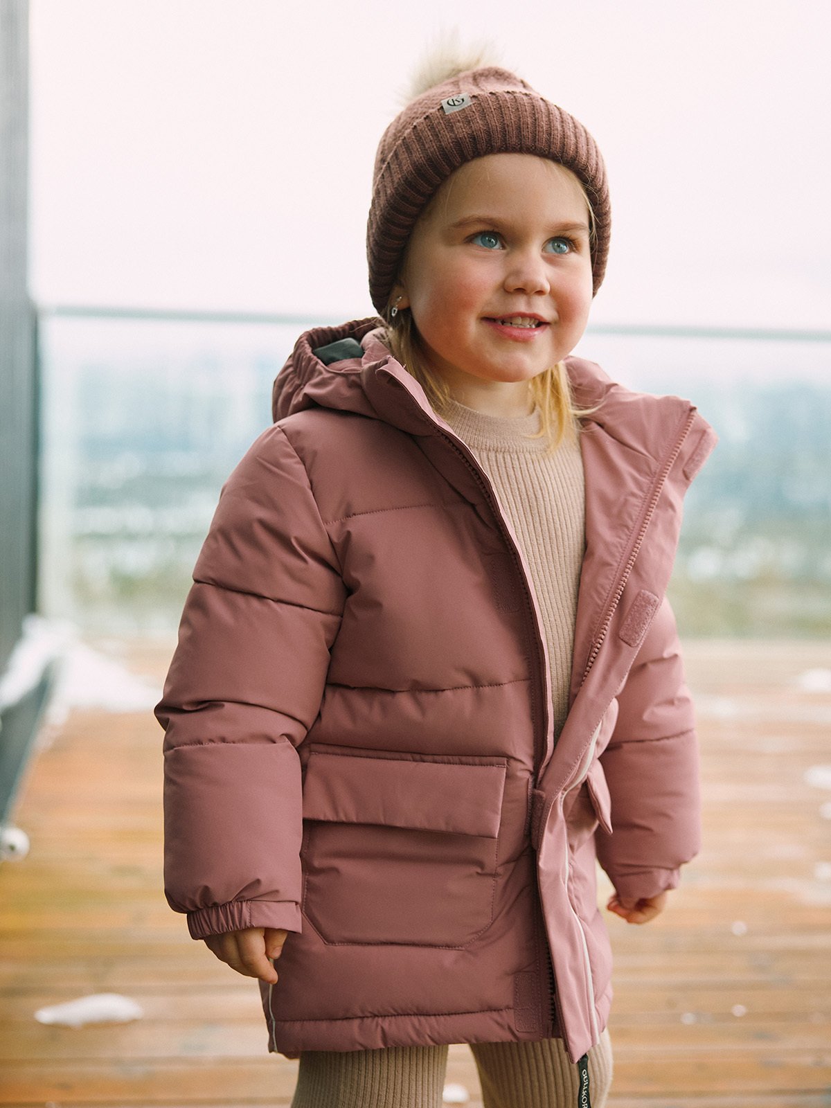 Gullkorn Jade Parkas Rosentre