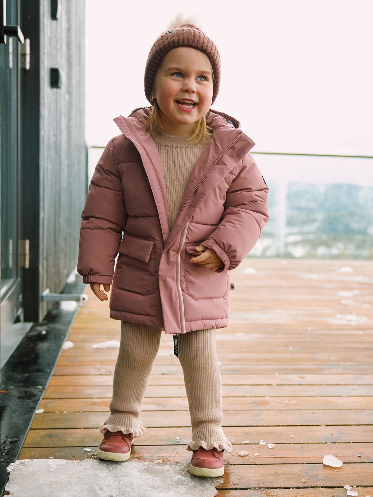 Gullkorn Jade Parkas Rosentre