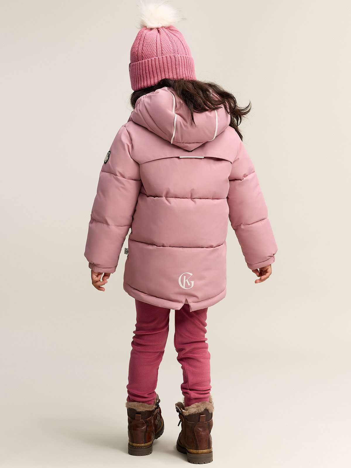 Gullkorn Jade Parkas Tåkerosa