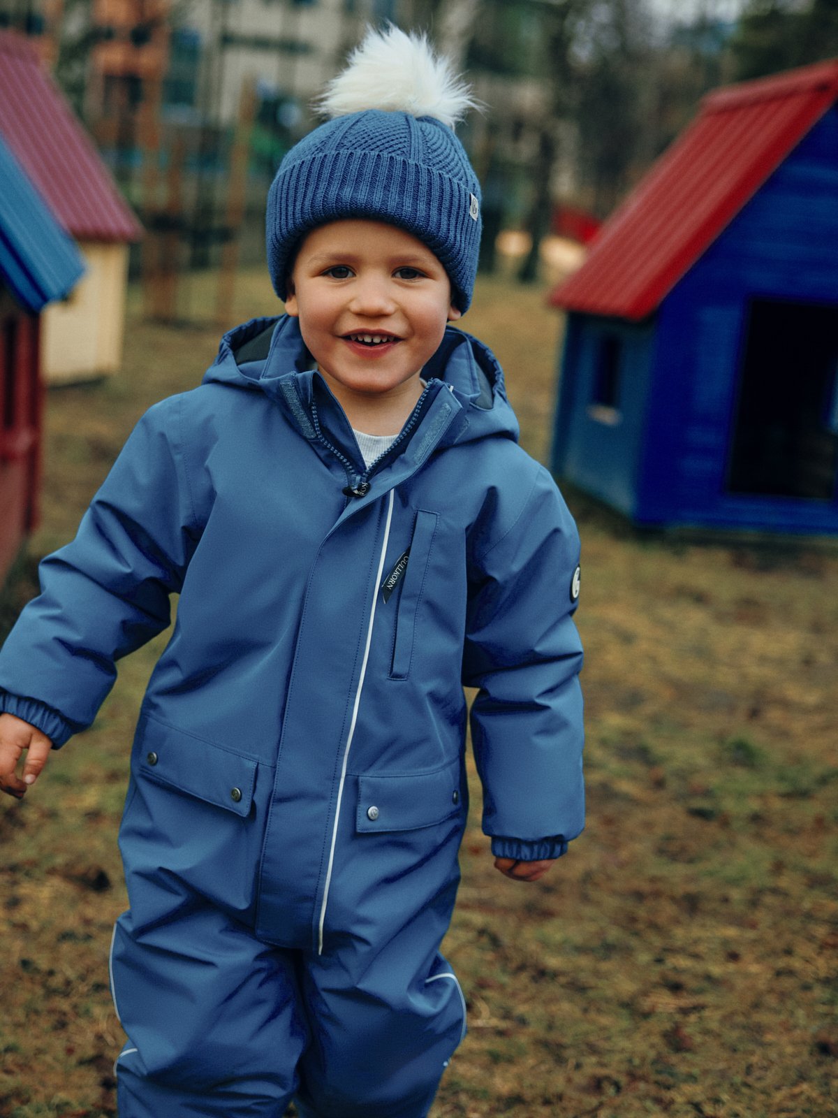 Gullkorn Monzo Vinterdress Stormblå