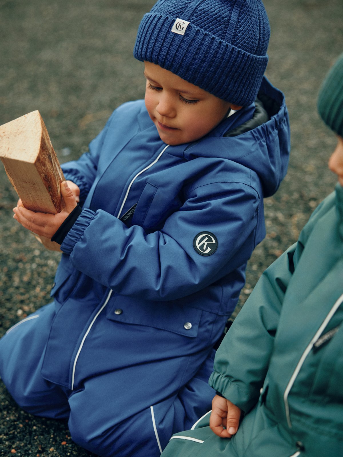 Gullkorn Monzo Vinterdress Stormblå