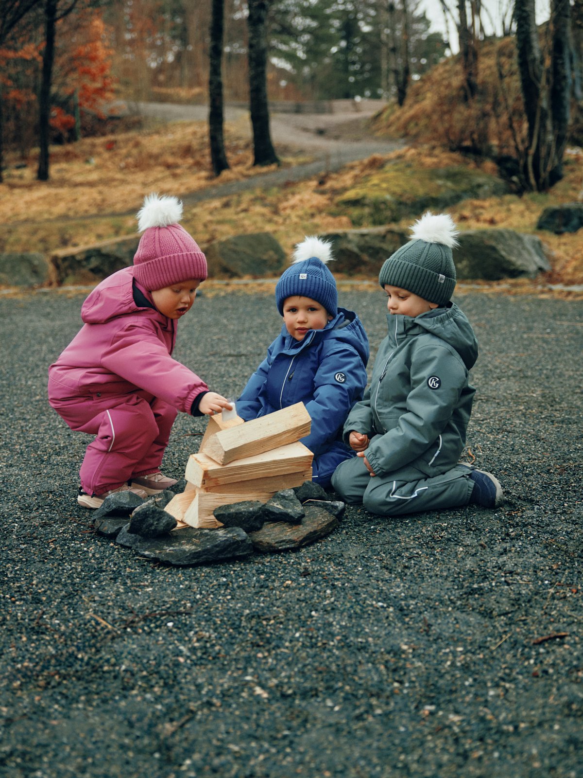 Gullkorn Monzo Vinterdress Varm Rosa