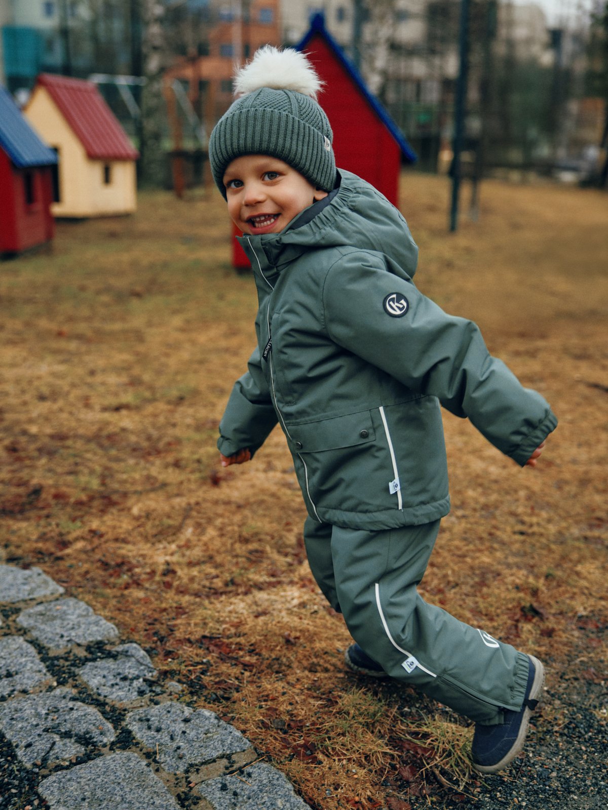 Gullkorn Monzo Vinter Jakke Dyp Grønn